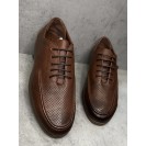 Туфли коричневые с перфорацией Mirco Osvaldo